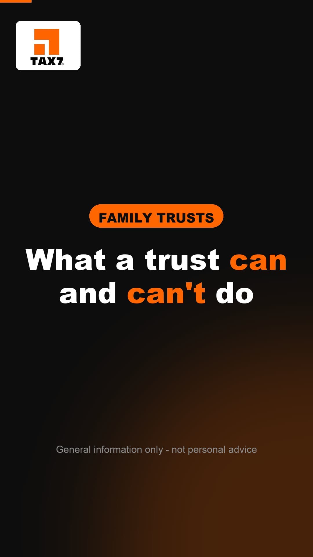 Family trusts: can and can't - video cover