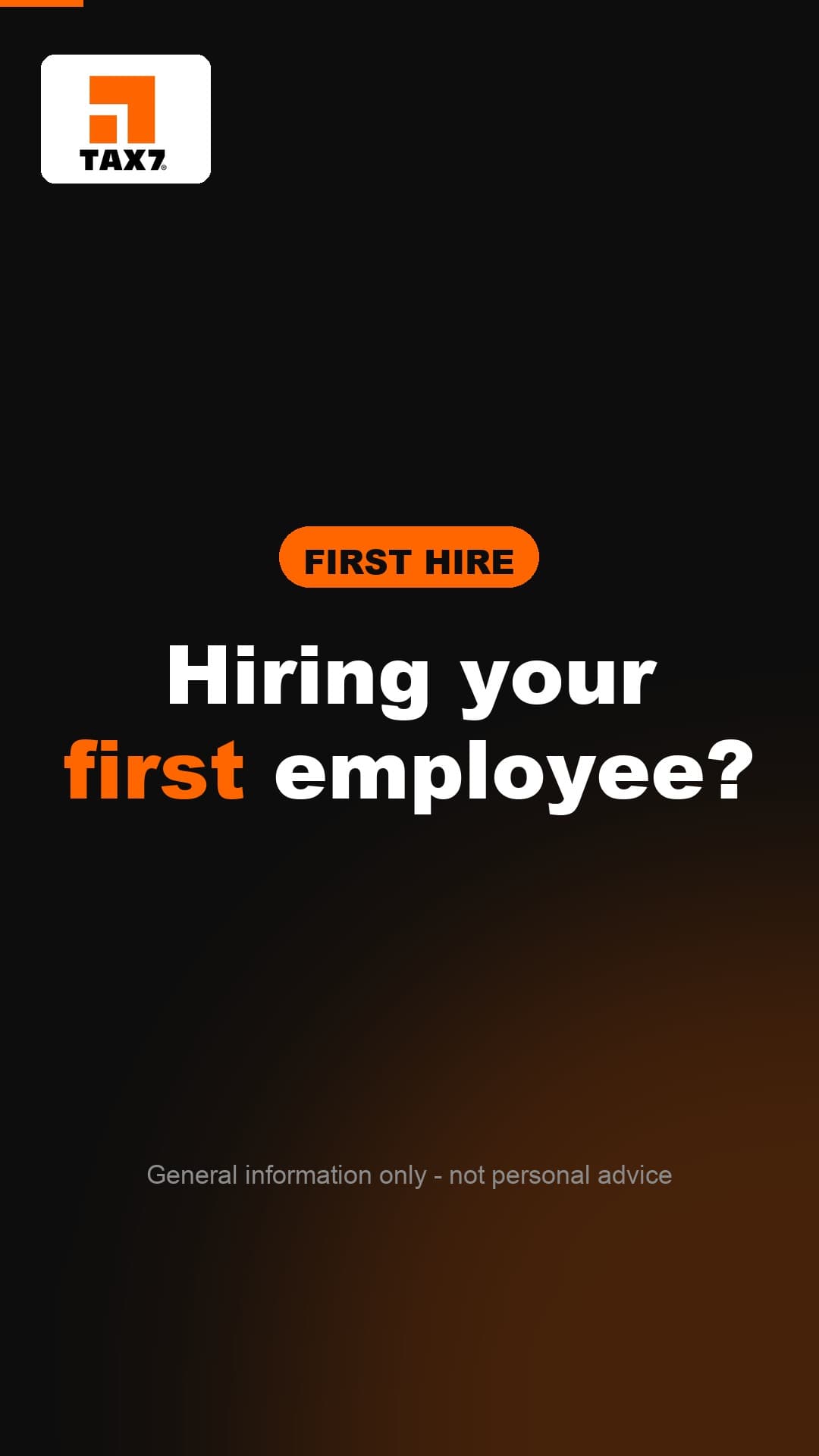 Hiring your first employee - video cover